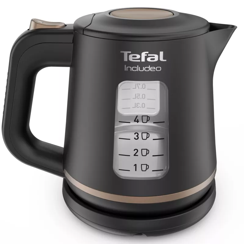 Tefal Includeo KI5338 waterkoker 1 L 2400 W zwart