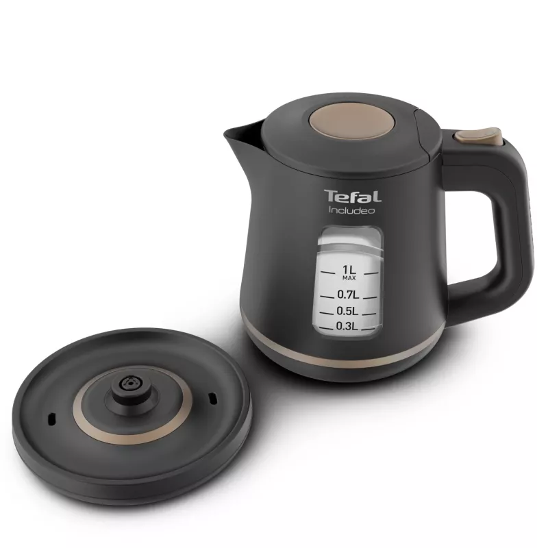 Tefal Includeo KI5338 waterkoker 1 L 2400 W zwart