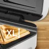 Tefal Snack XL SW701110 tosti-apparaat, 850 W, wit/roestvrij staal