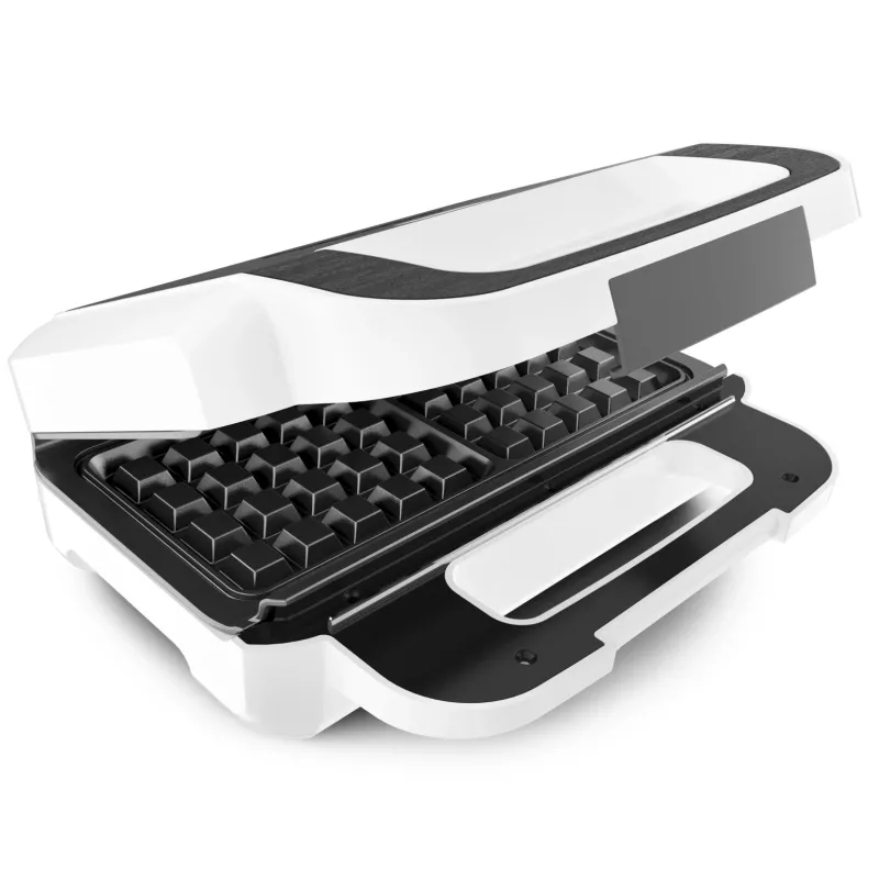Tefal Snack XL SW701110 tosti-apparaat, 850 W, wit/roestvrij staal