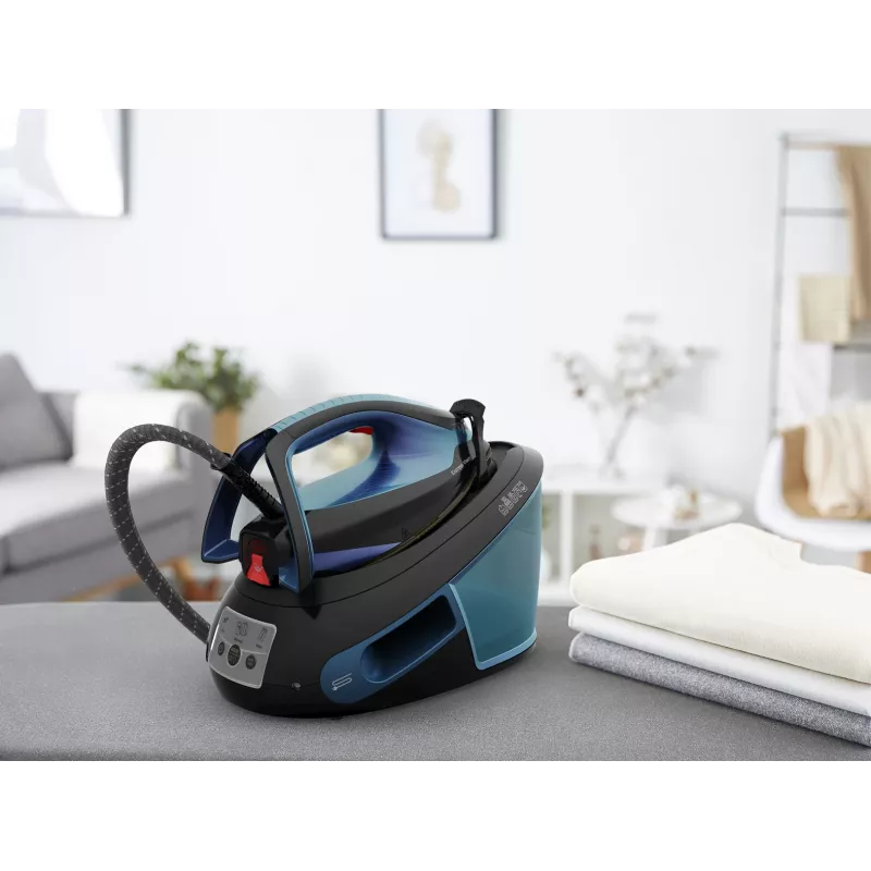Tefal Express Vision SV8151 2800 W 1,8 l Durilium AirGlide Autoclean strijkzool blauw, zwart