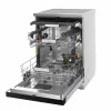 Vrijstaande vaatwasser WHIRLPOOL W7F HS41 X — 15 couverts, 41 dB, fullsize 60 cm