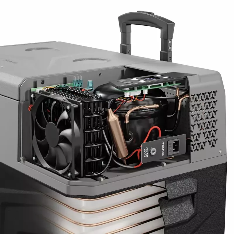 Draagbare koelkast Yolco BCX40 39L energiezuinig Grijs