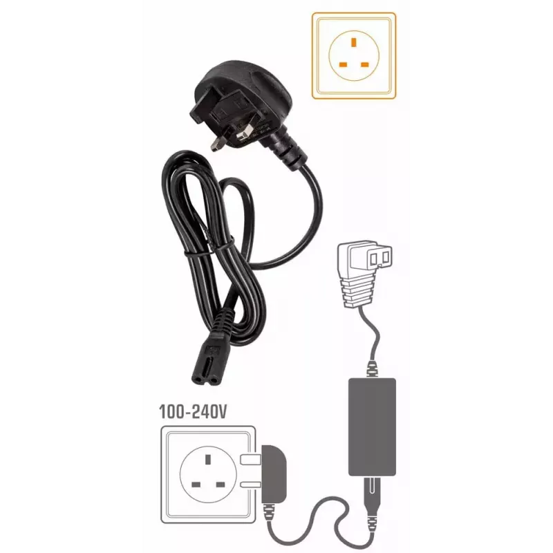Draagbare koelkast Yolco BCX40 39L energiezuinig Grijs