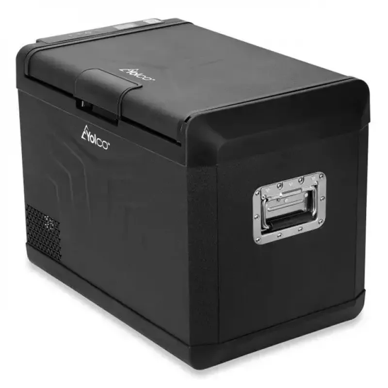 Draagbare compressor-koelkast Yolco GCX47 Zwart — 47L capaciteit, energiezuinig