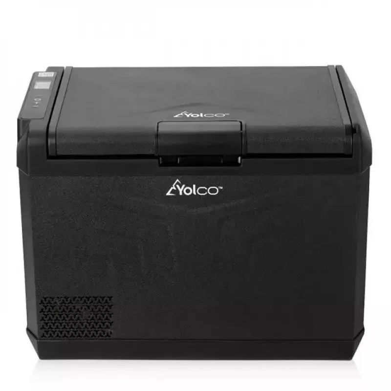 Draagbare compressor-koelkast Yolco GCX47 Zwart — 47L capaciteit, energiezuinig