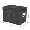 Draagbare compressor-koelkast Yolco GCX47 Zwart — 47L capaciteit, energiezuinig