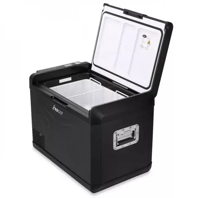 Draagbare compressor-koelkast Yolco GCX47 Zwart — 47L capaciteit, energiezuinig