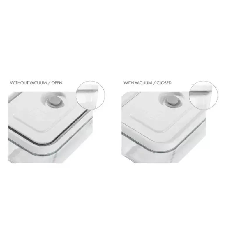 Zwilling Fresh & Save vacuüm startset met glazen bakken en pomp