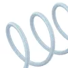 USB-kabel Baseus Gem P10373003311-01 — 2 m, 2,4 A, Lightning naar USB-A, nylon omhulling, blauw