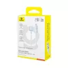 USB-kabel Baseus Gem P10373003311-01 — 2 m, 2,4 A, Lightning naar USB-A, nylon omhulling, blauw