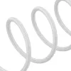 USB-laadkabel Baseus Gem P10373003211-00, 1 m, 2,4 A, Lightning/USB-A, Wit, nylon omhulling