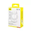 USB-laadkabel Baseus Gem P10373003211-00, 1 m, 2,4 A, Lightning/USB-A, Wit, nylon omhulling