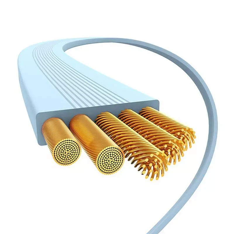 USB-C naar Lightning kabel Baseus Free2Pull 20 W, 1 m, blauw, 480 Mbit/s, USB PD