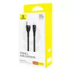 USB-A-naar-USB-C-kabel Baseus Flash 2 1m 100W zwart, USB PD, 480 Mbit/s, nylon