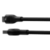 USB-A-naar-USB-C-kabel Baseus Flash 2 1m 100W zwart, USB PD, 480 Mbit/s, nylon