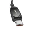 USB-C-naar-Lightning-kabel Baseus Unbreakable 1m 20W – aramidevezel, 480 Mbit/s, zwart
