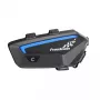 Motorintercom-headset FreedConn FX zwart — Bluetooth 5.0, IP67, bereik 2000 m, 30 uur gesprekstijd