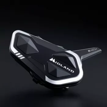 Midland R1 Mesh intercom maximaal bereik 2000 m waterdicht gesprekstijd 23 uur
