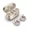 Headset Motorola Moto Buds Loop Bluetooth ear-clip-on binaural, Dolby Atmos, Bluetooth 5.0, ANC, 8 uur afspelen, oplaadcase 520 mAh, beige