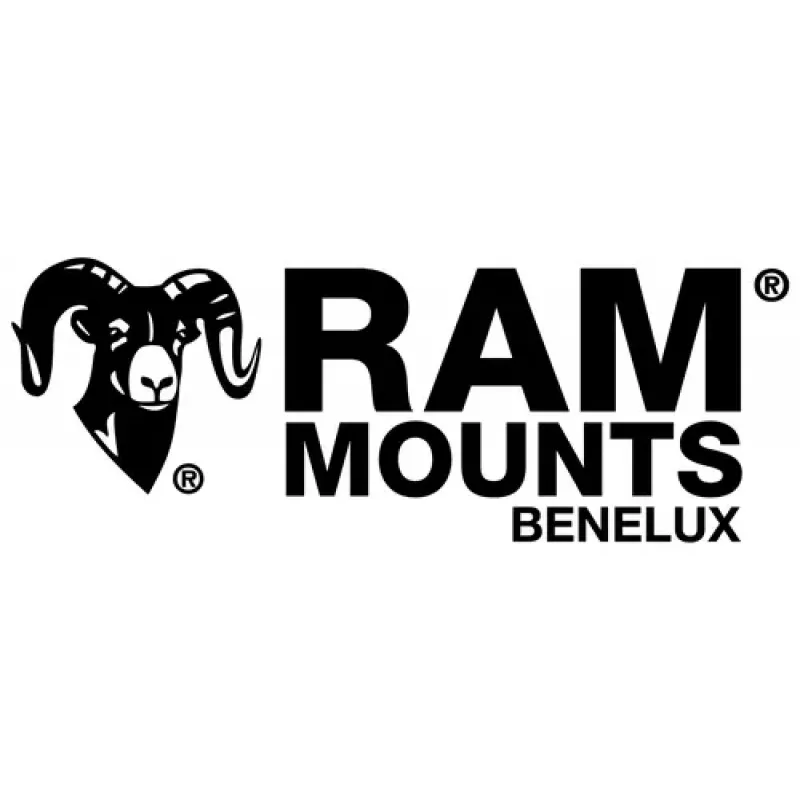 RAM Mounts X-Grip telefoonhouder motorfiets stuurbeugelklem zwart