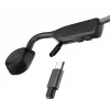 SHOKZ OpenMove koptelefoon draadloos nekband sport Bluetooth grijs
