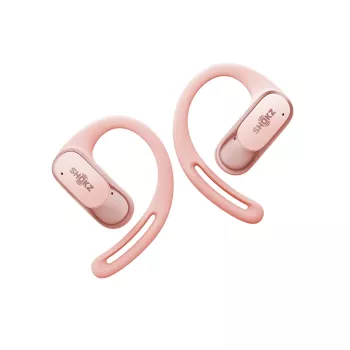SHOKZ OpenFit Air headset draadloos oorbeugel bellen/muziek/sport/dagelijks gebruik Bluetooth roze