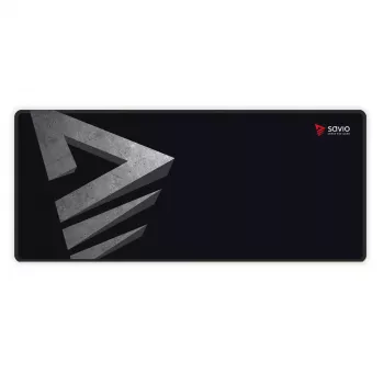 Gaming-muismat SAVIO Precision Control L — 700×300×3 mm, rubber, zwart, gemusterd oppervlak