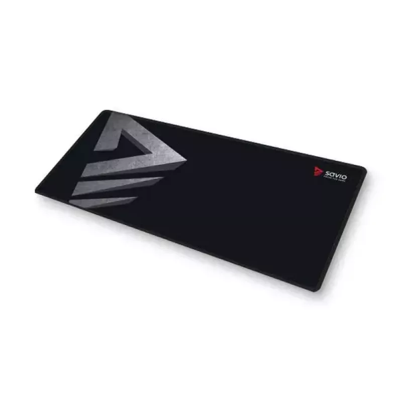 Gaming-muismat SAVIO Precision Control L — 700×300×3 mm, rubber, zwart, gemusterd oppervlak