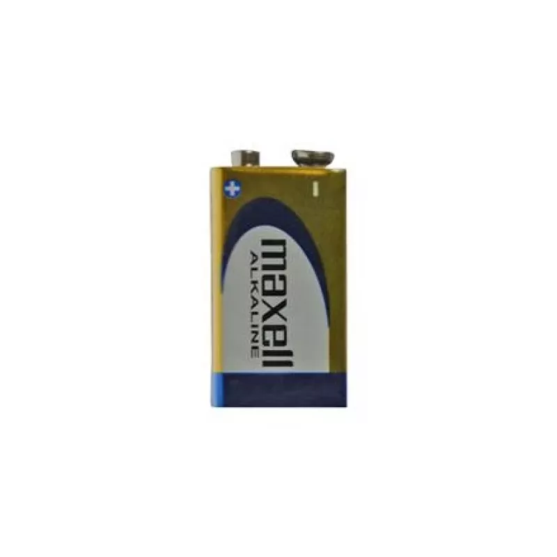 Maxell 9V 6LR61 (6LF22) alkalinebatterij, 1 st.
