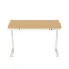 Tuckano elektrisch hoogteverstelbaar bureau ET119W-C wit/eiken