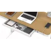 Tuckano elektrisch hoogteverstelbaar bureau ET119W-C wit/eiken