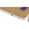 Tuckano elektrisch hoogteverstelbaar bureau ET119W-C wit/eiken