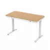 Tuckano elektrisch hoogteverstelbaar bureau ET119W-C wit/eiken
