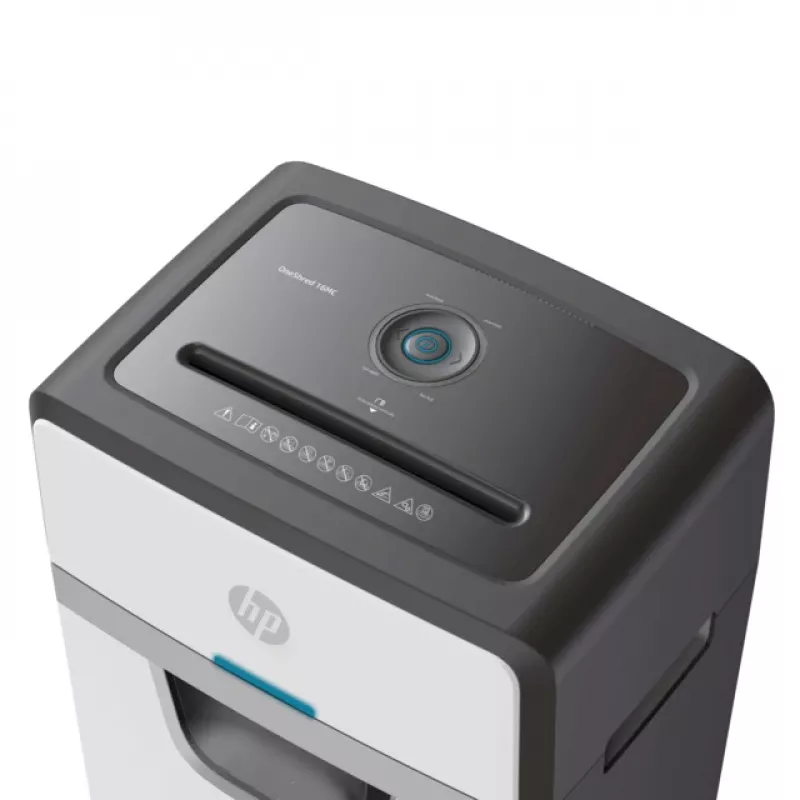HP 2808 Papiervernietiger microversnippering 65 dB 22 cm wit, zwart