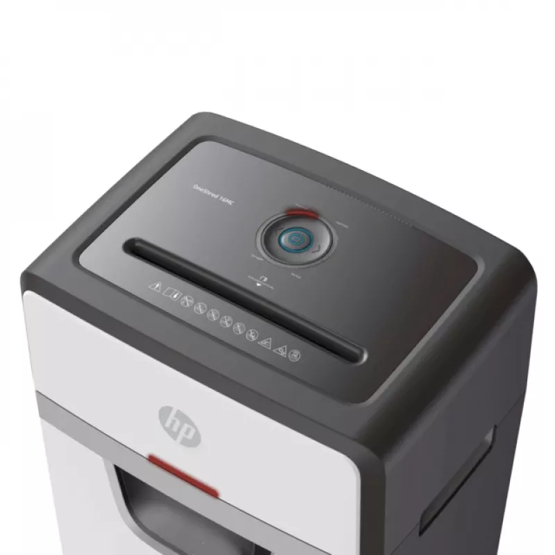 HP 2808 Papiervernietiger microversnippering 65 dB 22 cm wit, zwart