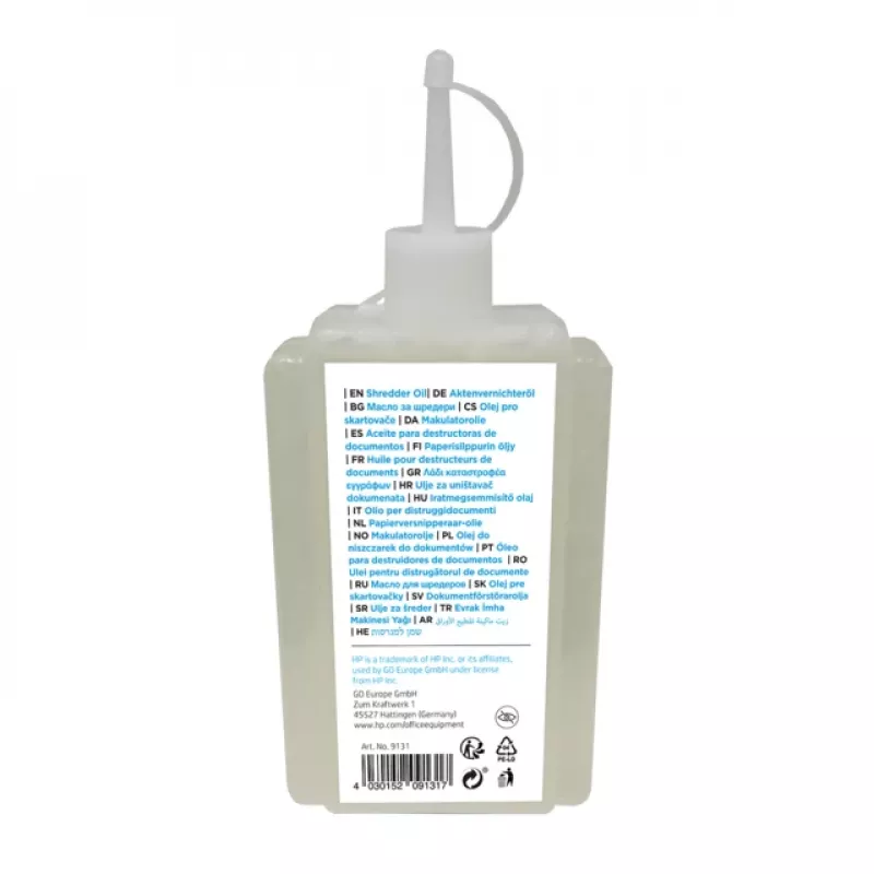 HP 9131 Accessoire voor papiervernietiger smeerolie 1 st.
