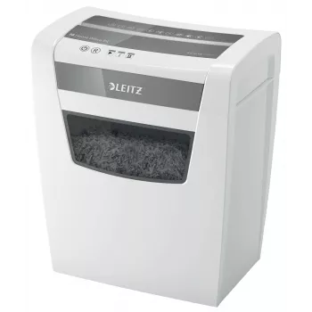 Leitz IQ Home Office Papiervernietiger P4, deeltjesversnippering, 22 cm, 4 x 28 mm, 23 L, 225 vel, 58 dB