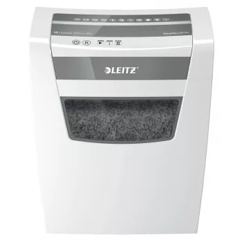 Leitz IQ Home Office Papiervernietiger P4, deeltjesversnippering, 22 cm, 4 x 28 mm, 23 L, 225 vel, 58 dB