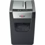 Rexel Momentum X410-SL Slimline papiervernietiger P4, cross-cut, 4 x 30 mm, 10 vel, 23 l, zwart/grijs
