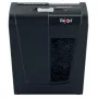 Papiervernietiger REXEL Secure S5 — strokenversnippering, capaciteit 5 vel, 6 mm snede, 10 L bak, P-2 veiligheid, zwart
