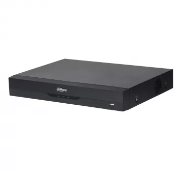 Dahua DVR XVR5104HS-4KL-I3 4-kanaals 3840×2160 1×HDMI 2×USB SATA tot 16 TB zwart