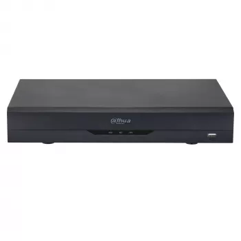 Dahua DVR XVR5104HS-4KL-I3 4-kanaals 3840×2160 1×HDMI 2×USB SATA tot 16 TB zwart