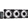 Aerocool MIRAGE12PRO kit 3x ventilator pc 12cm ARGB 6 pins hub silent zwart