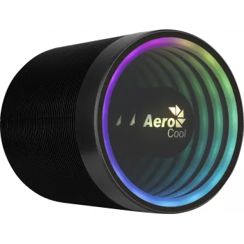 Luchtkoeler AEROCOOL Mirage 5, 5 heatpipes 6 mm, 60 mm ventilator, TDP 150 W, zwart
