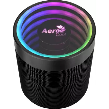 Luchtkoeler AEROCOOL Mirage 5, 5 heatpipes 6 mm, 60 mm ventilator, TDP 150 W, zwart