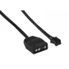 Luchtkoeler AEROCOOL Mirage 5, 5 heatpipes 6 mm, 60 mm ventilator, TDP 150 W, zwart
