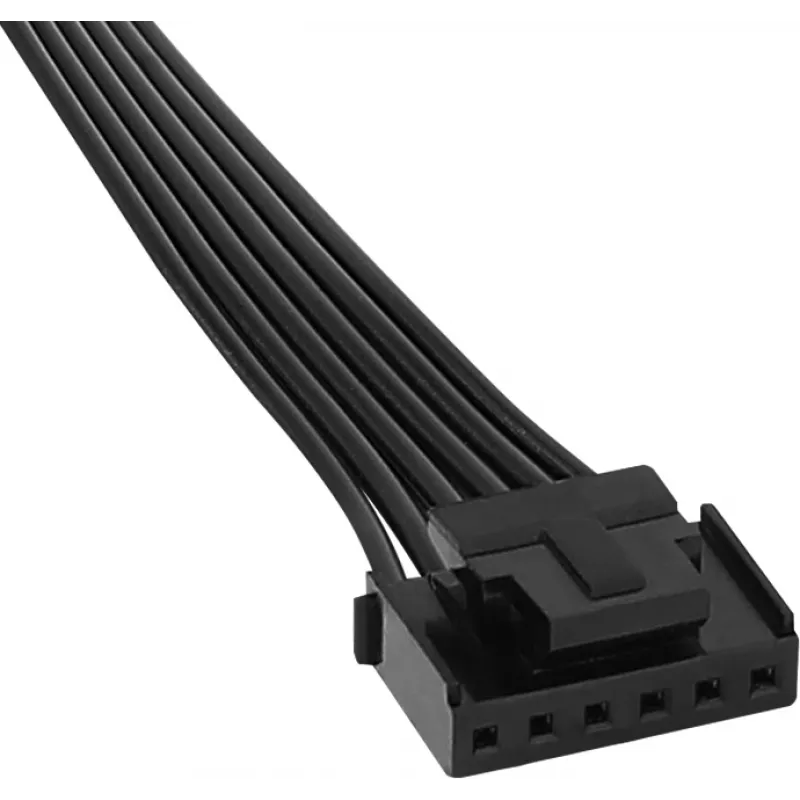 Aerocool DUO12PRO kit 3x ventilator 12 cm ARGB LED dual-ring antivibratie 6 pins, zwart