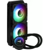 Aerocool PGS Mirage L240 ARGB vloeistofkoeler voor CPU, 2300 tpm, 4-pins, zwart