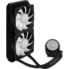 Aerocool PGS Mirage L240 ARGB vloeistofkoeler voor CPU, 2300 tpm, 4-pins, zwart